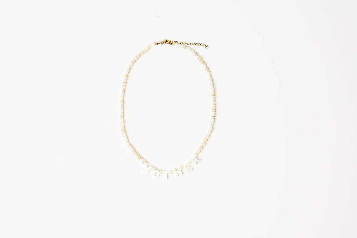 Mother Necklace - White Shell