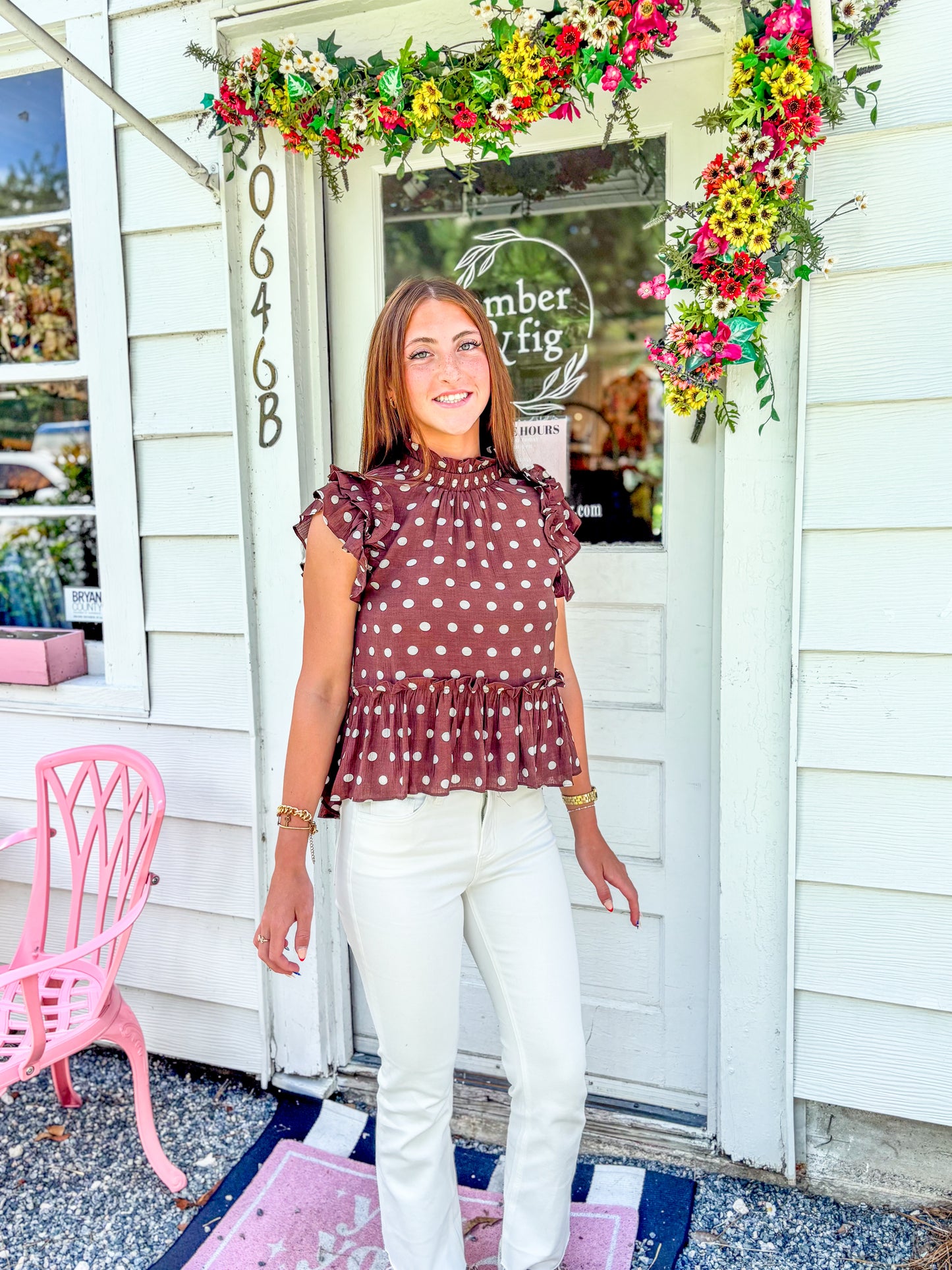 Chestnut Moon Blouse