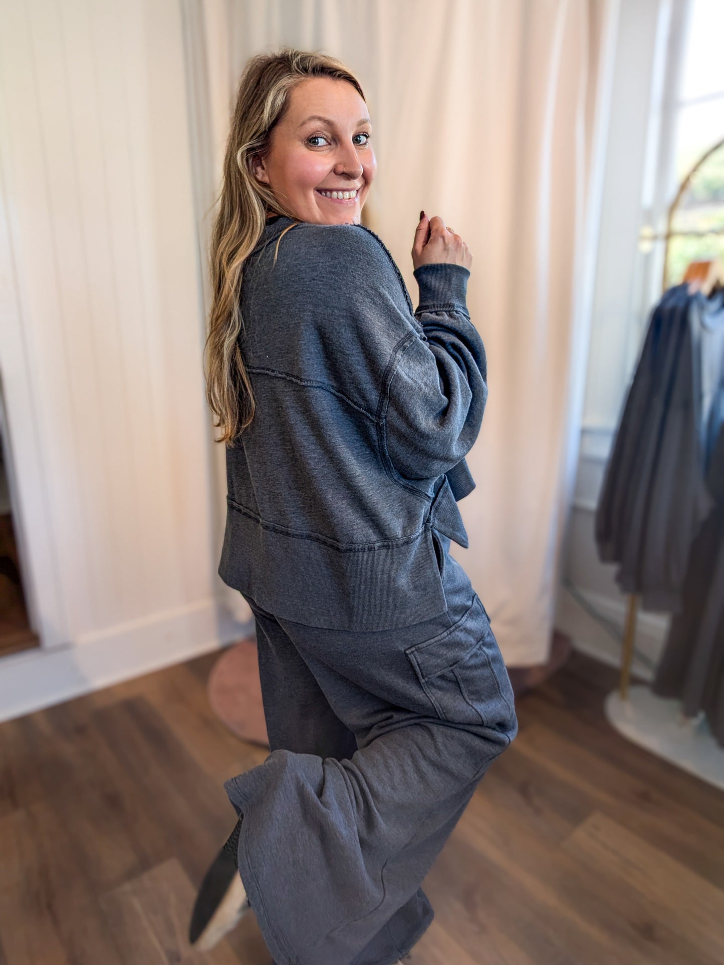 PRE ORDER Exposed Seam Sweatshirt