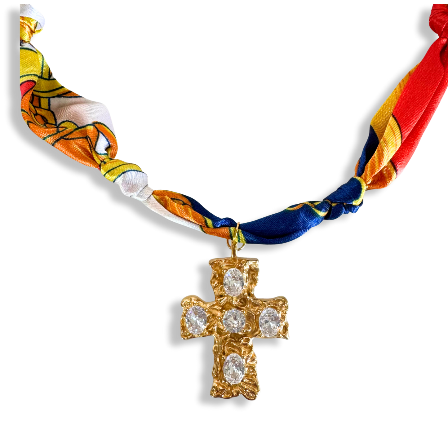 Scarf Bandana Charm Necklaces