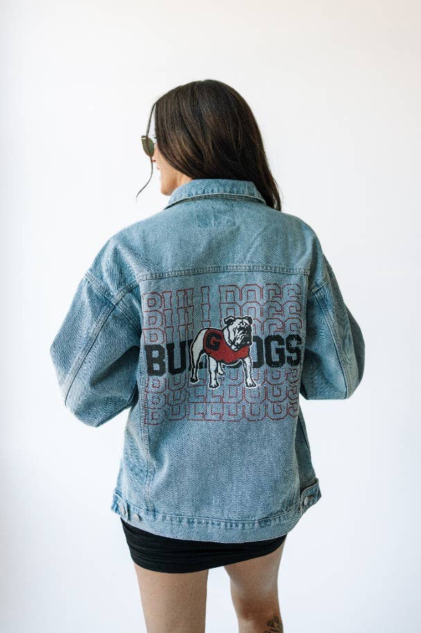 Georgia Bulldogs Repeat Denim Jacket