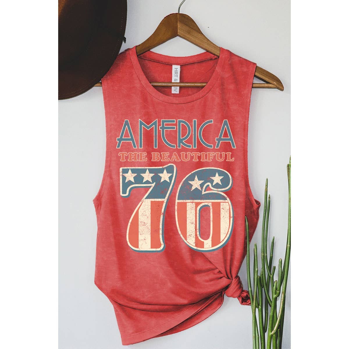 America 76 Graphic Tank Top