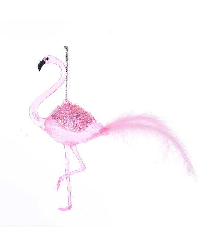 *FINAL SALE* Pink Flamingo Ornament