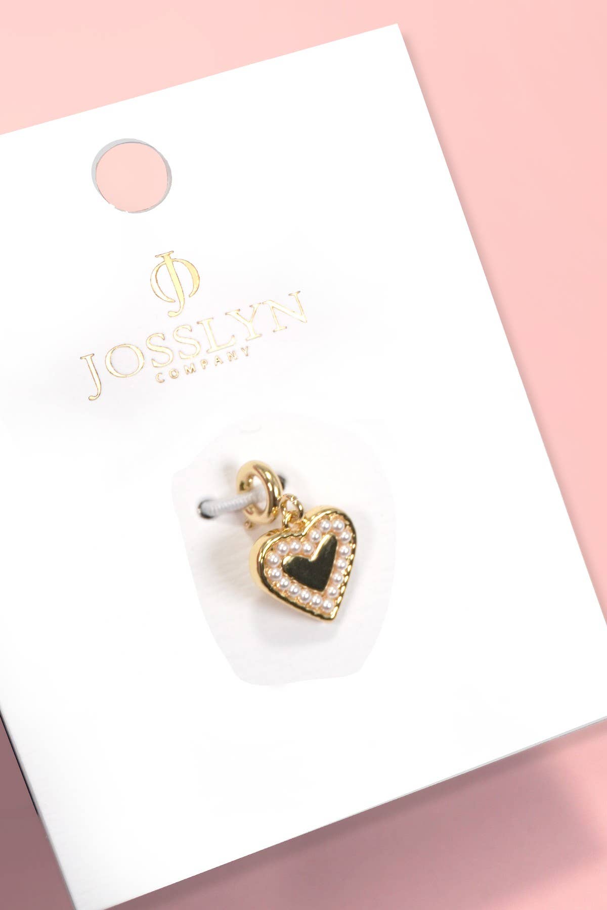 Charm 18K Real Gold Dipped with Spring Ring Clasp