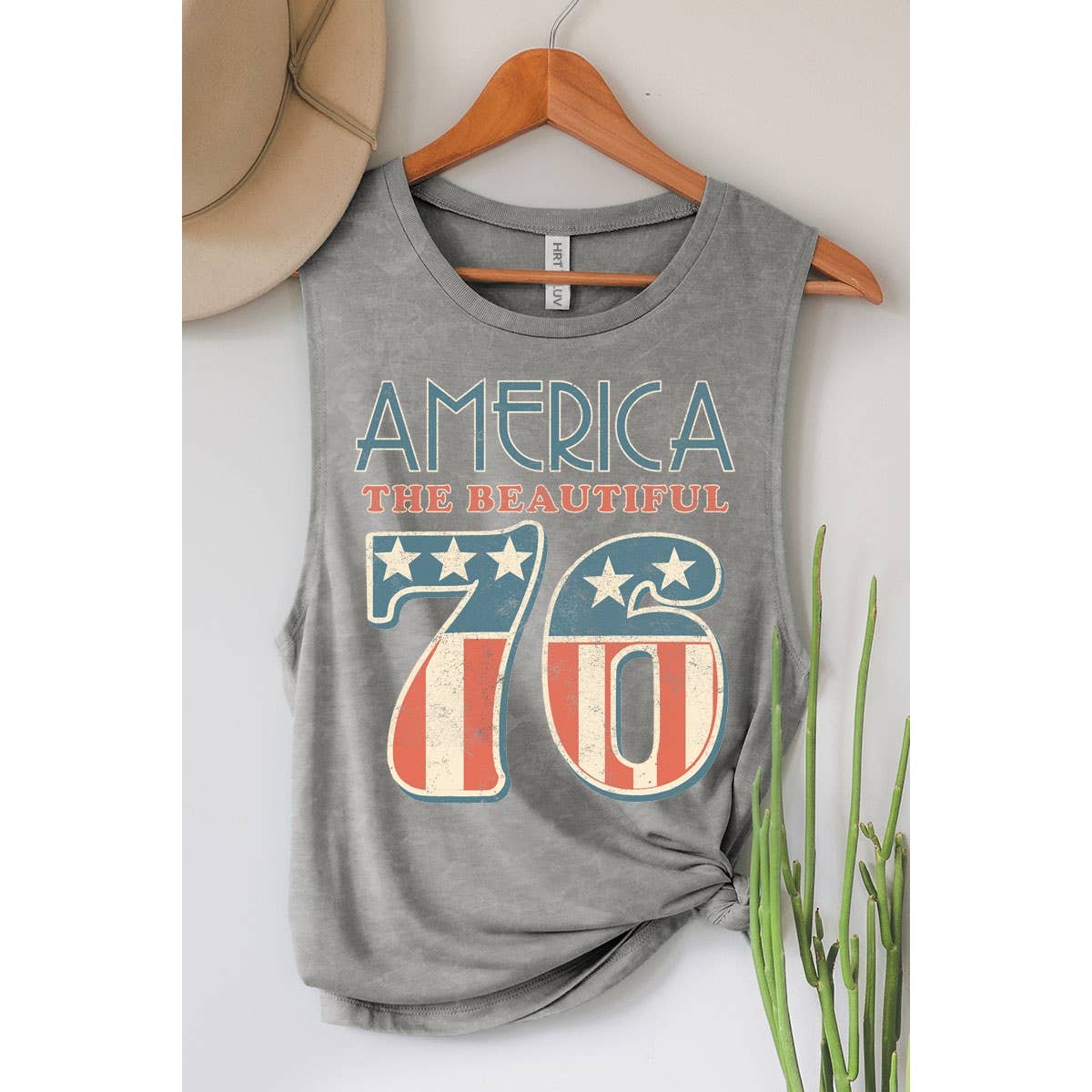 America 76 Graphic Tank Top