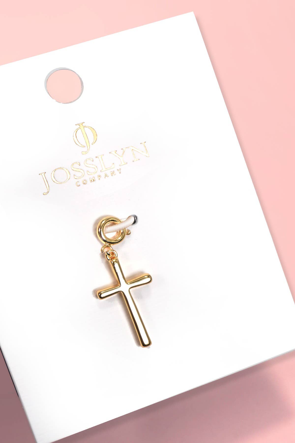 Charm 18K Real Gold Dipped with Spring Ring Clasp