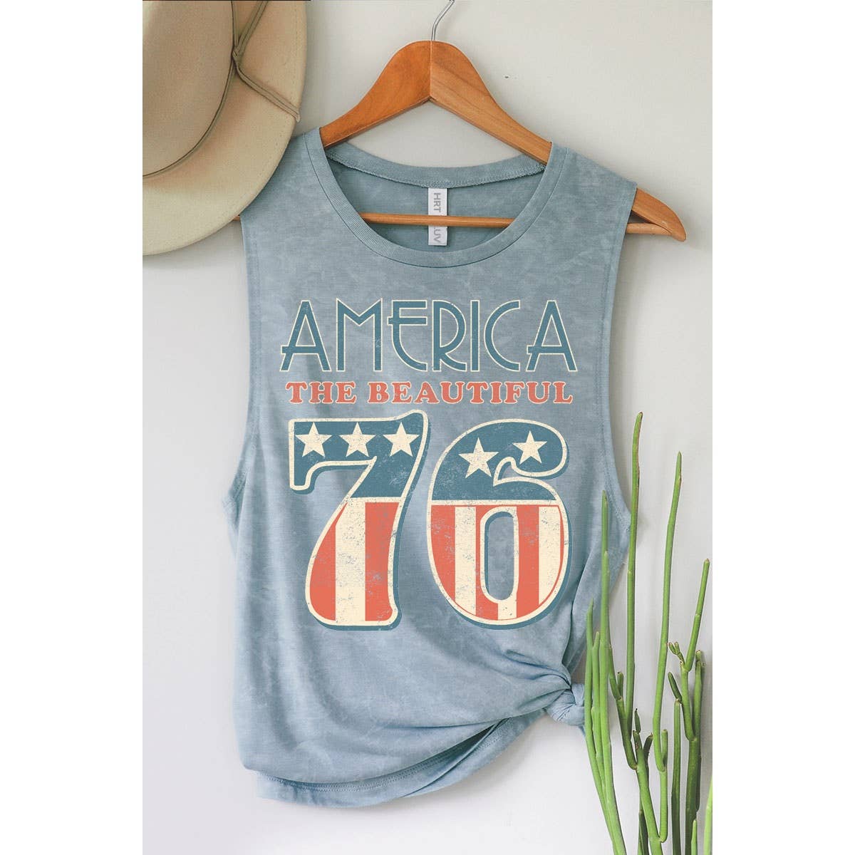 America 76 Graphic Tank Top
