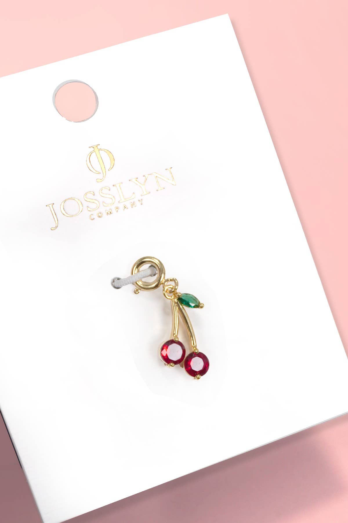 Charm 18K Real Gold Dipped with Spring Ring Clasp