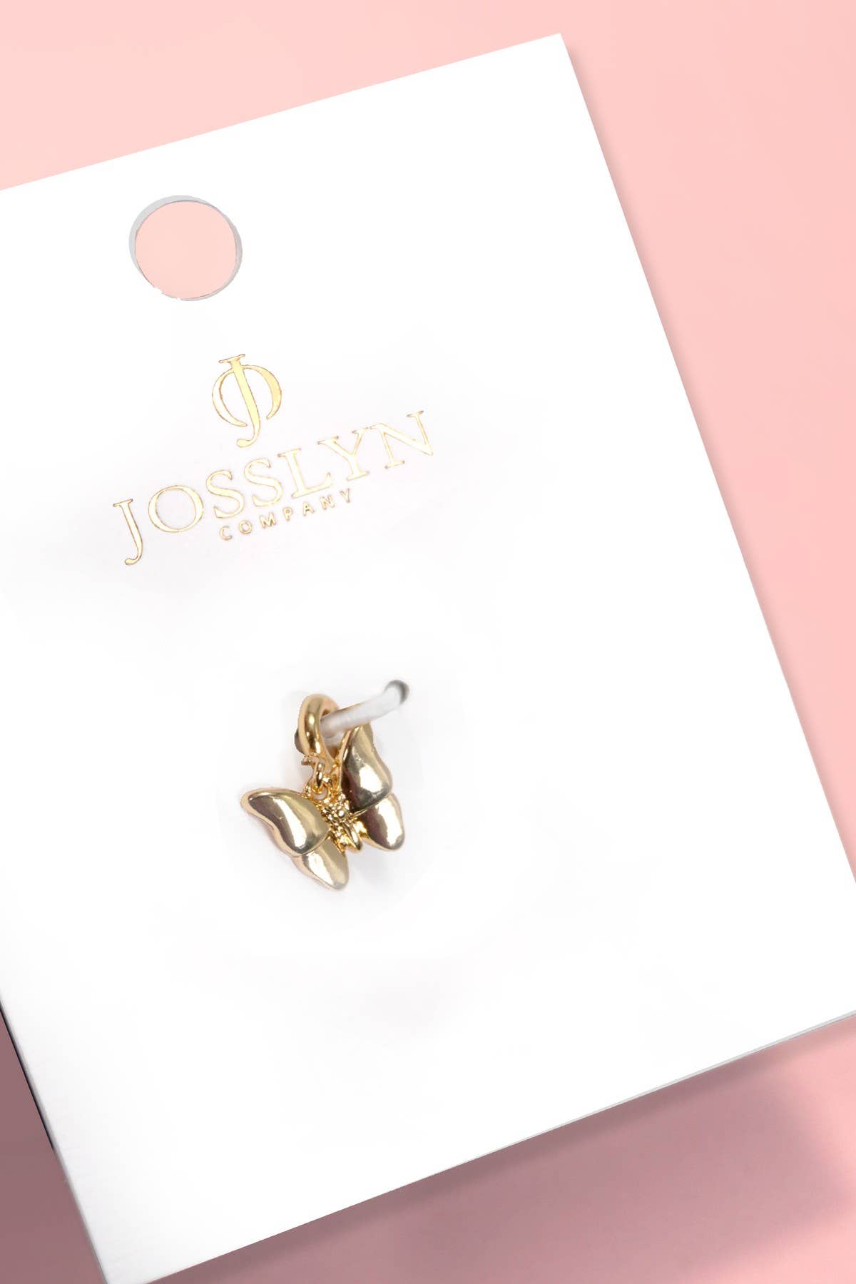 Charm 18K Real Gold Dipped with Spring Ring Clasp