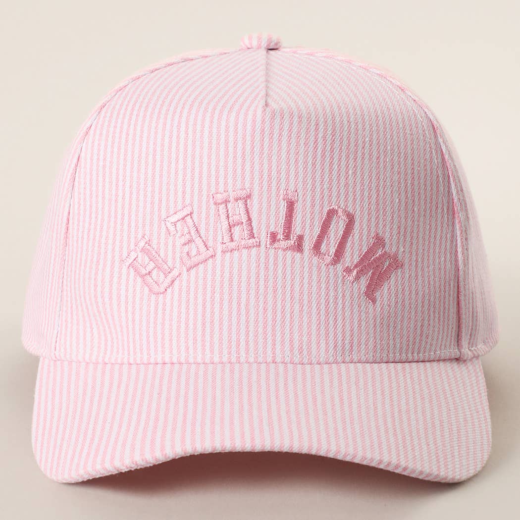 MOTHER Upside Down Embroidered Trucker Hat