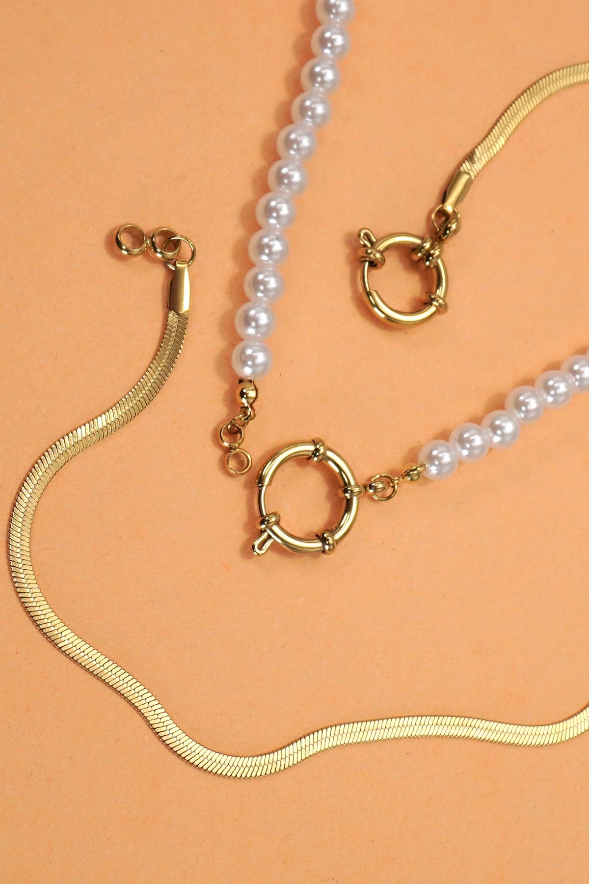 18K Stainless Steel Chain Necklace