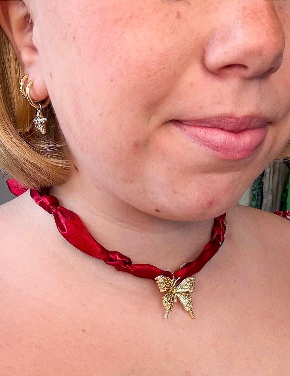 Scarf Bandana Charm Necklaces