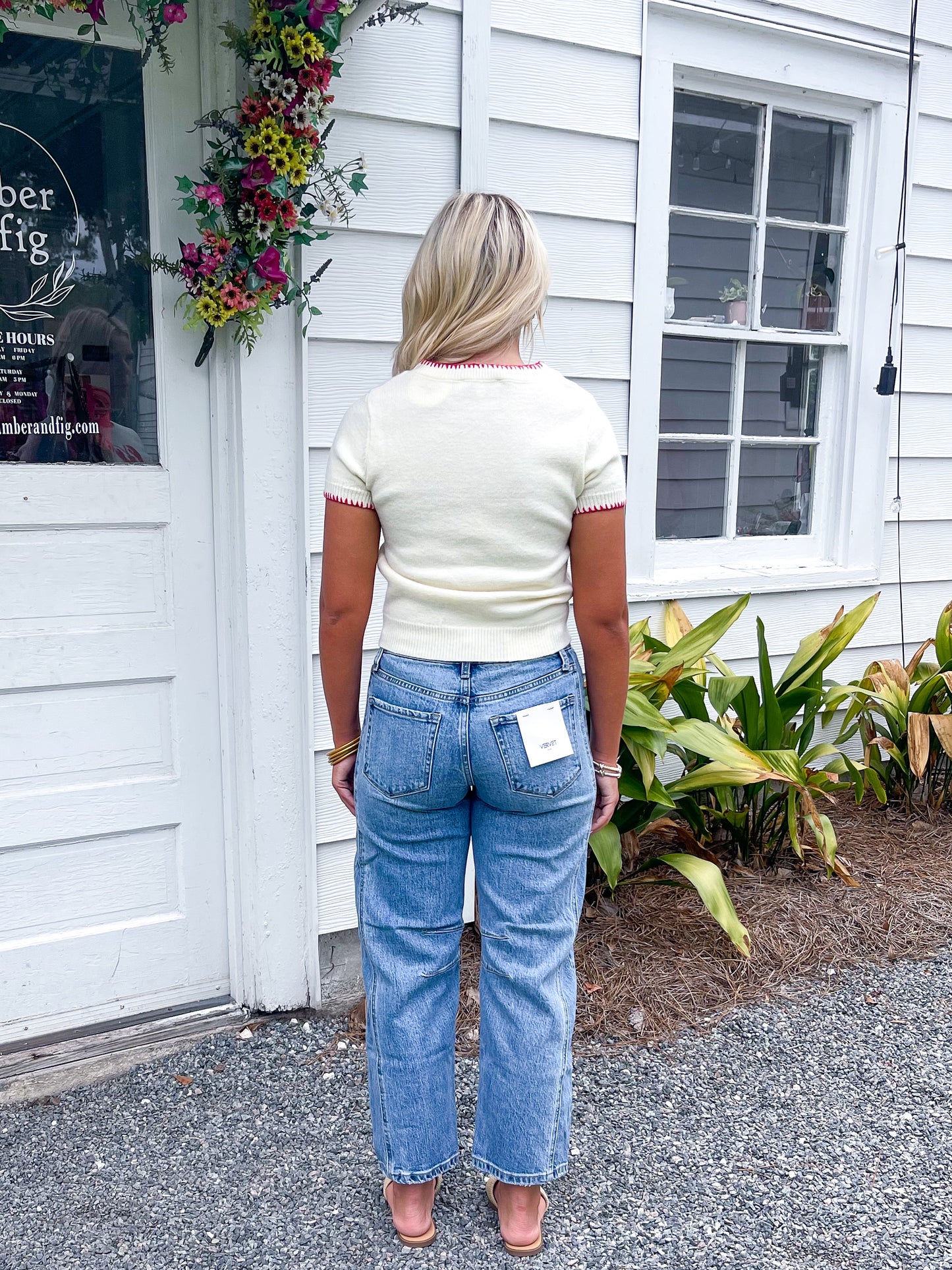 High Rise Barrel Jeans