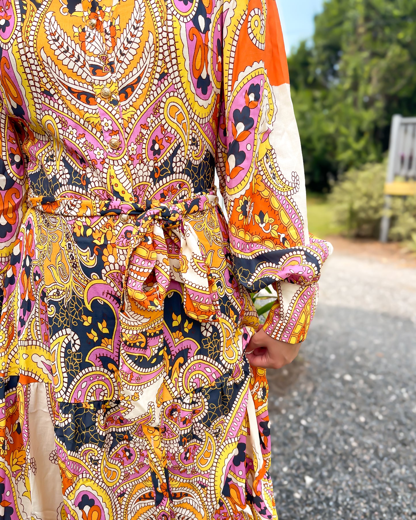 Sunshine Bloom Midi Dress
