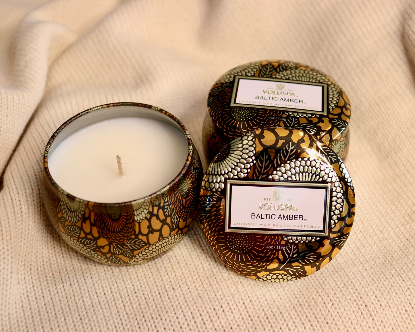 *FINAL SALE*  Baltic Amber Mini Tin