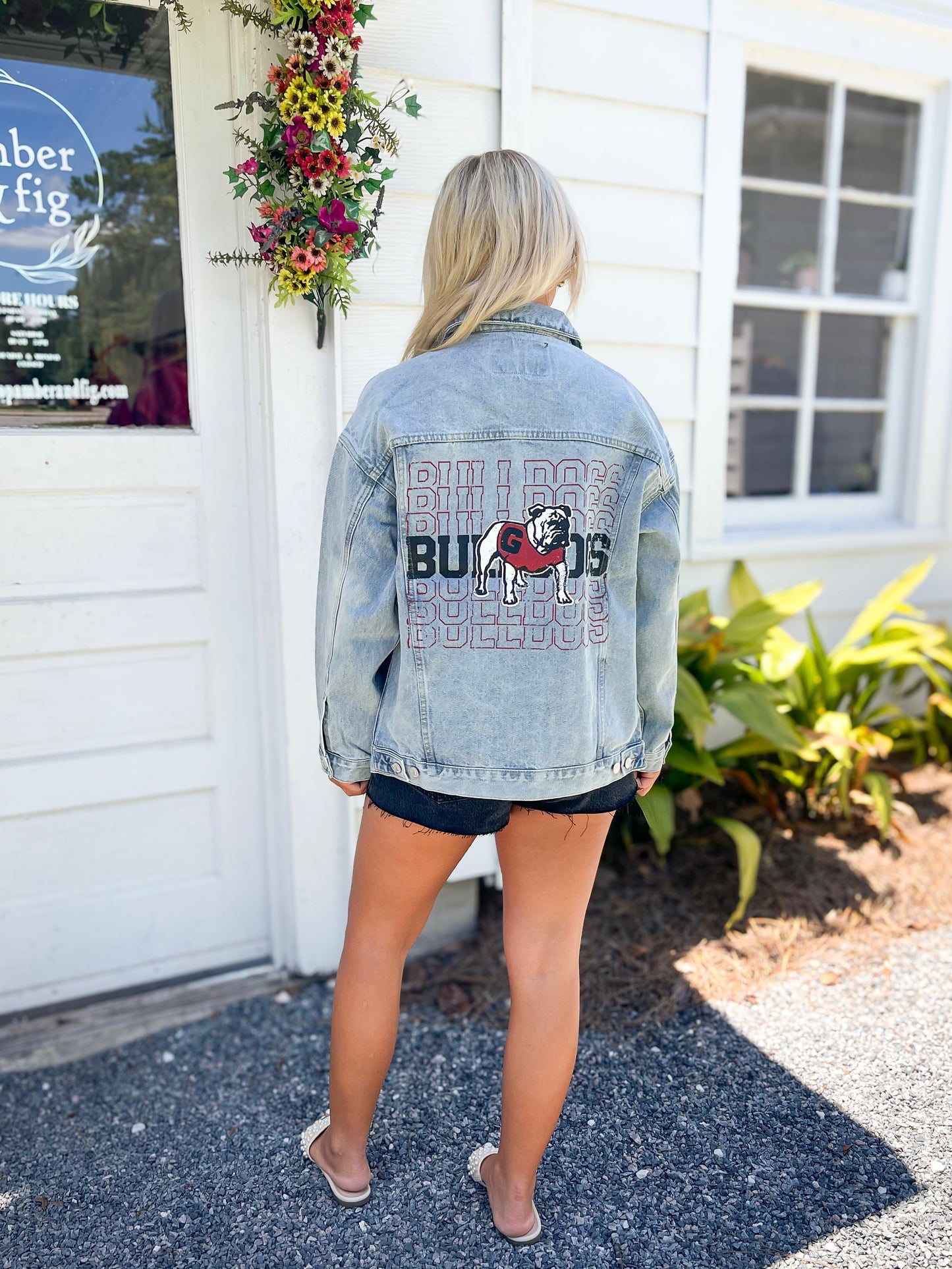 Georgia Bulldogs Repeat Denim Jacket