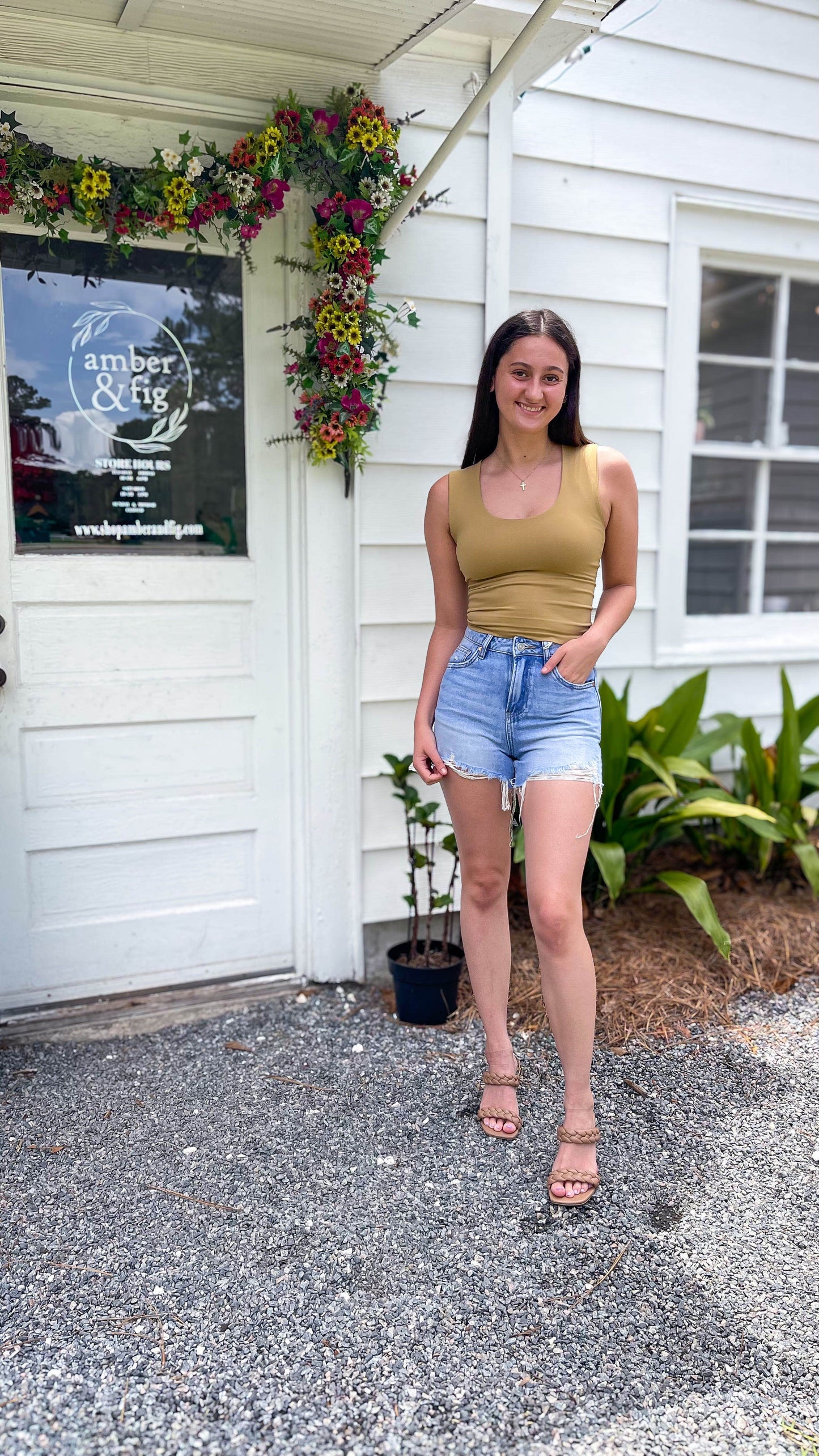 Double Layer Seamless Everyday Essential Tank