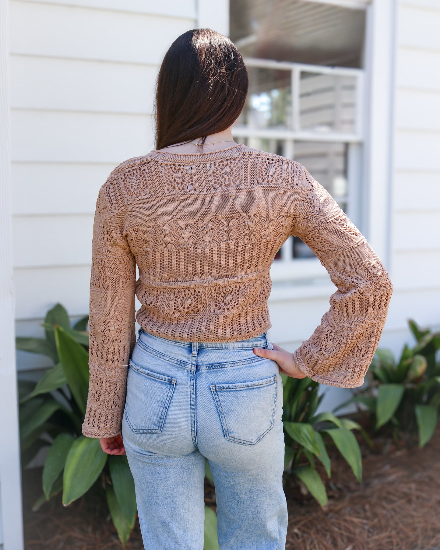 *FINAL SALE*Liquid Soul V-Neck Sweater