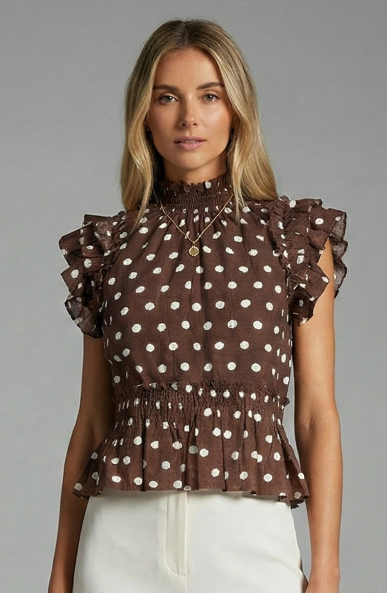 Chestnut Moon Blouse