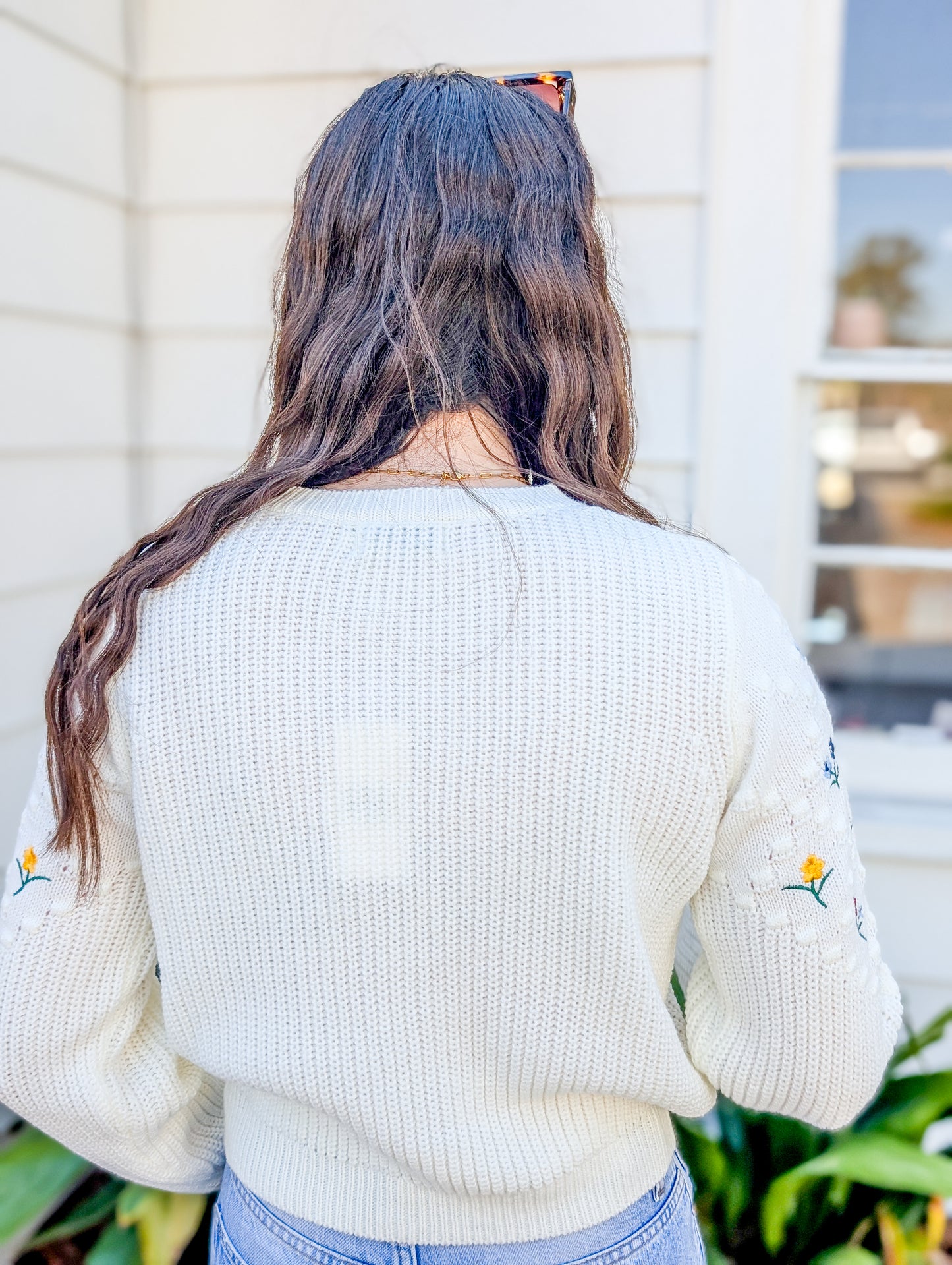 Bettie Embroidered Sweater