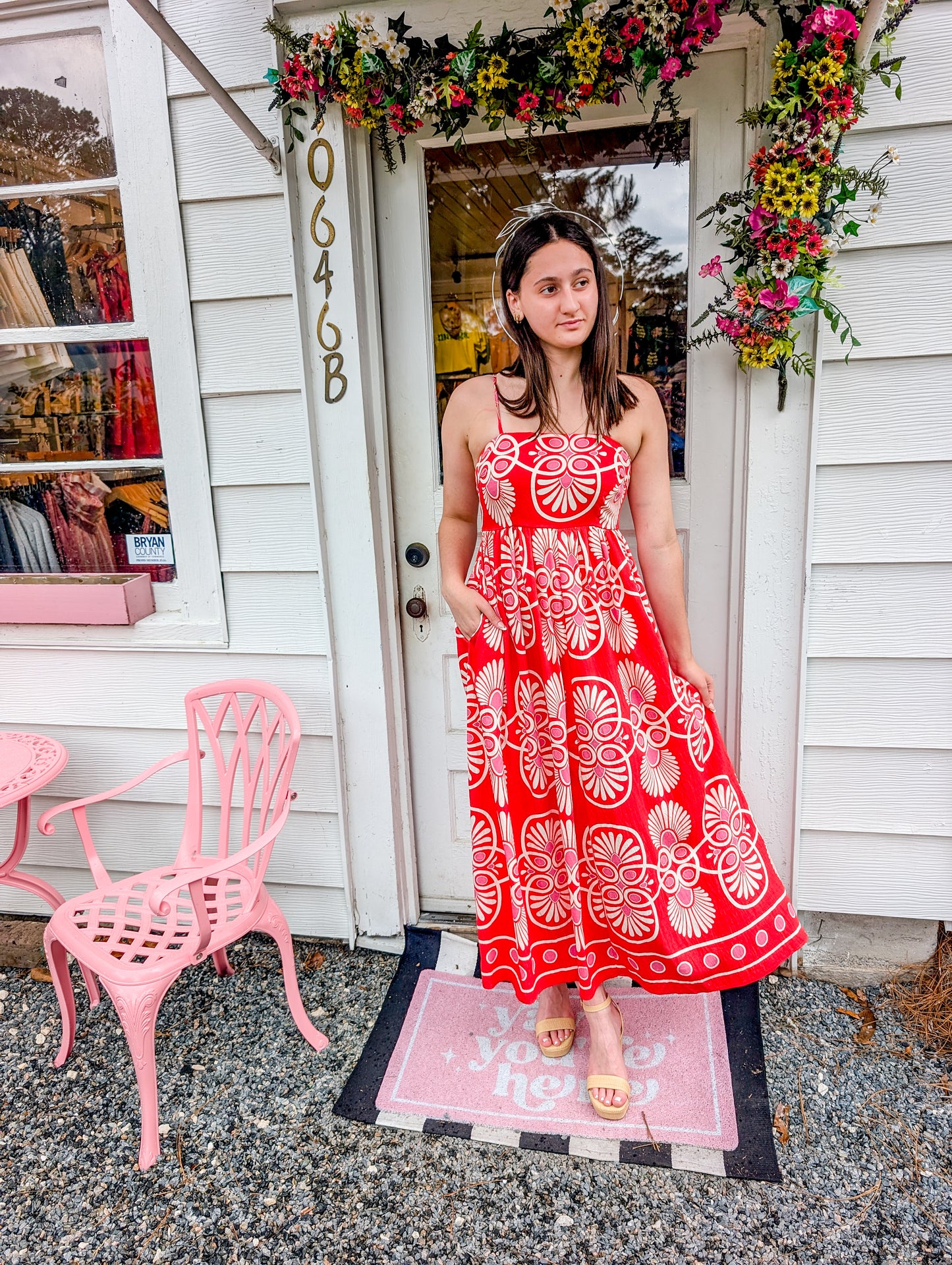 Festival Medallion Maxi Dress