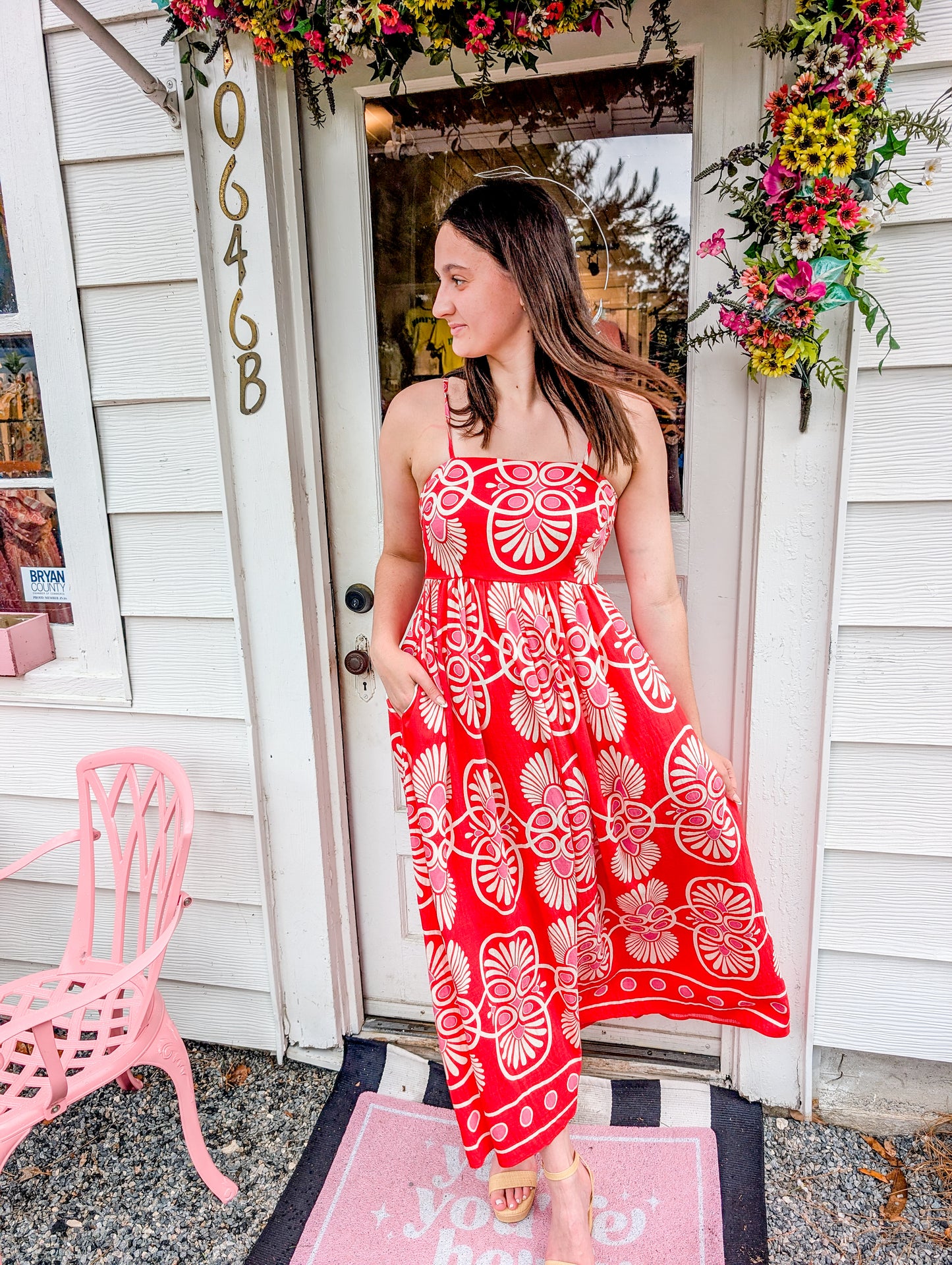 Festival Medallion Maxi Dress