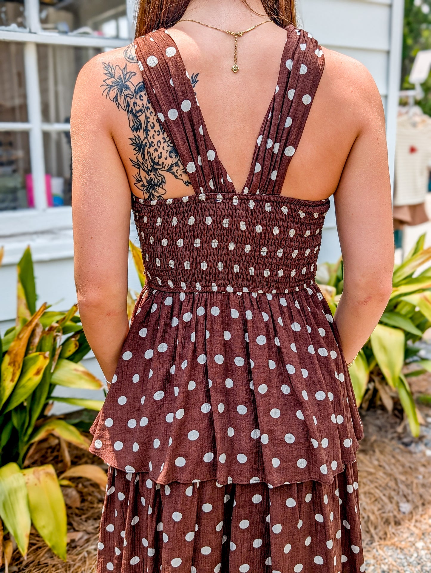 Chestnut Moon Maxi Dress