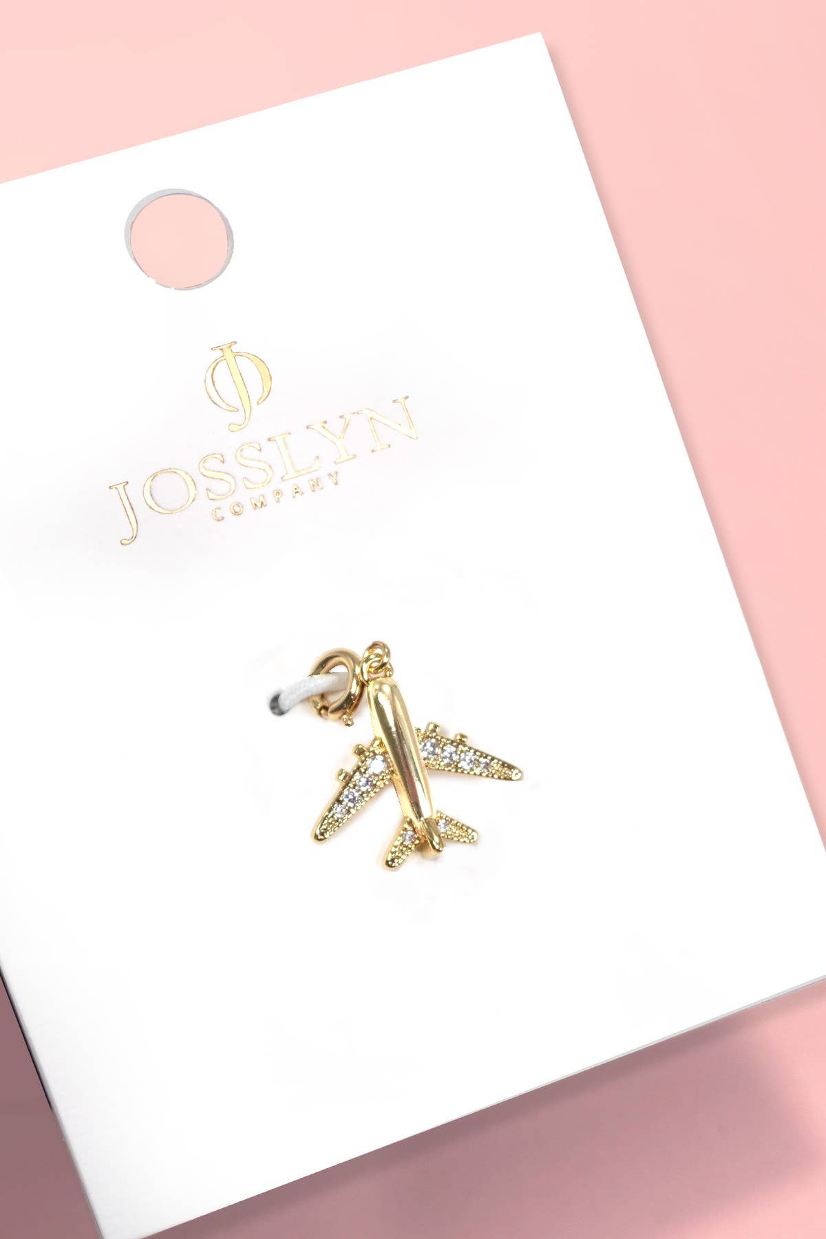 Charm 18K Real Gold Dipped with Spring Ring Clasp