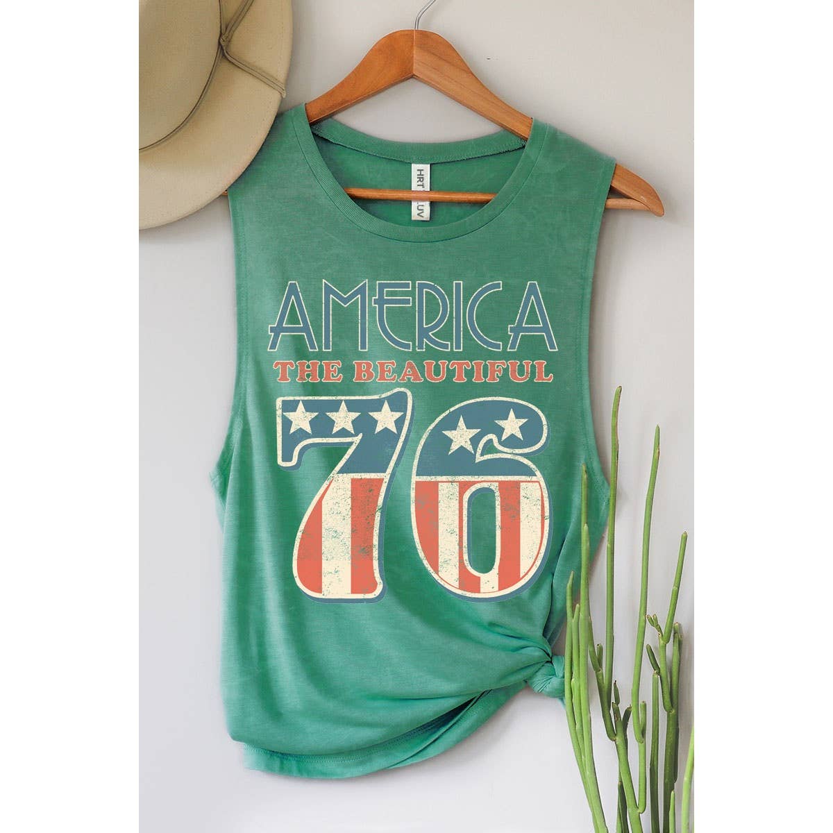 America 76 Graphic Tank Top