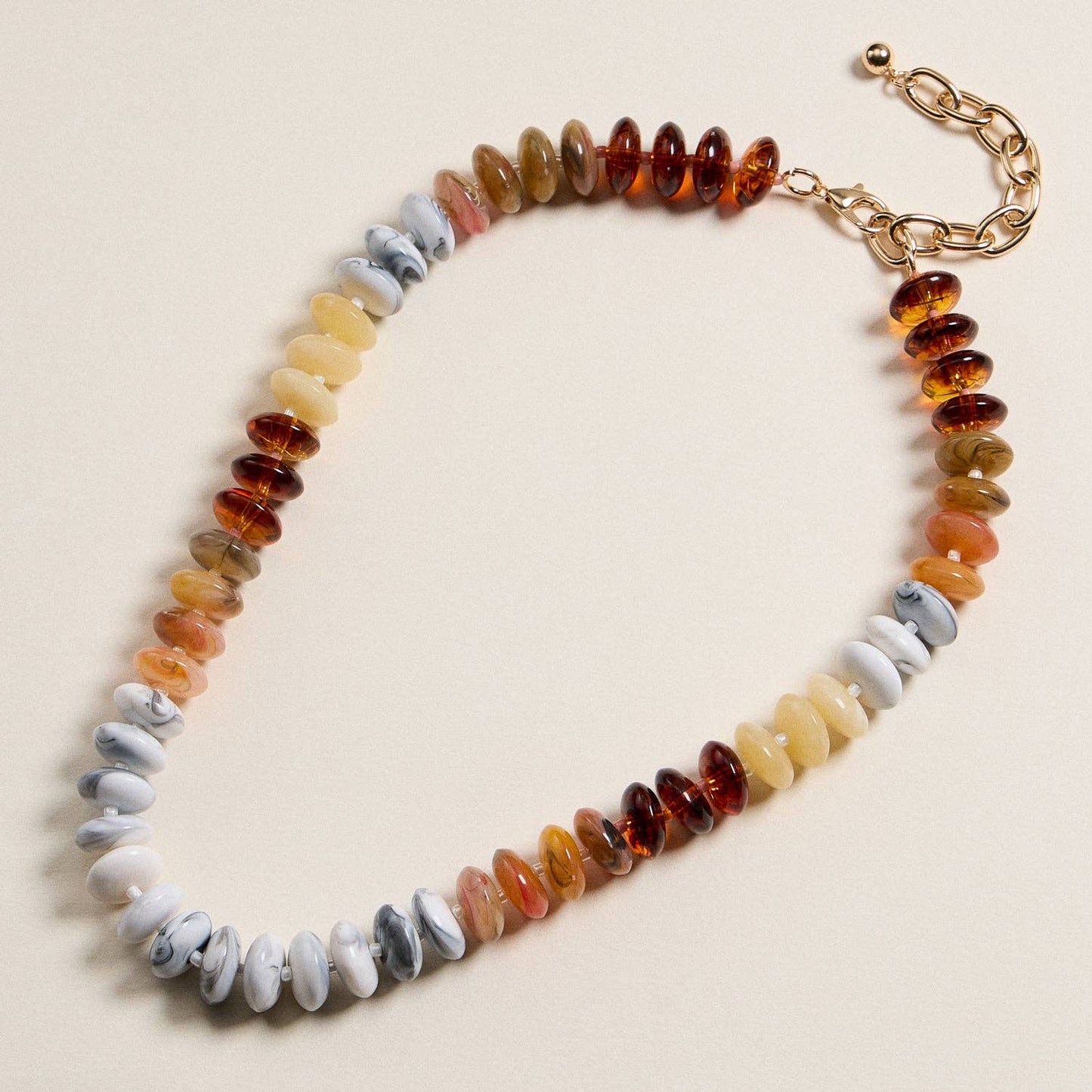 Boho Bloom Beaded Multicolor Necklaces