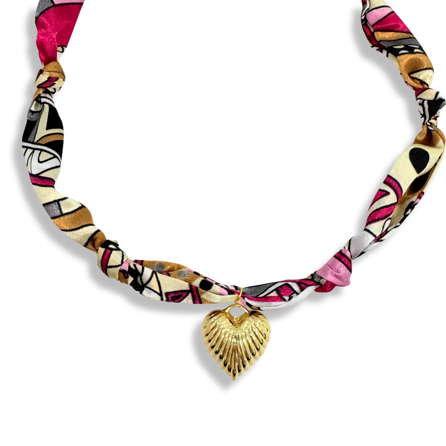 Scarf Bandana Charm Necklaces