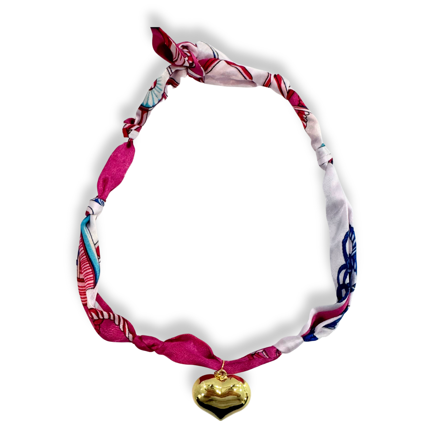 Scarf Bandana Charm Necklaces