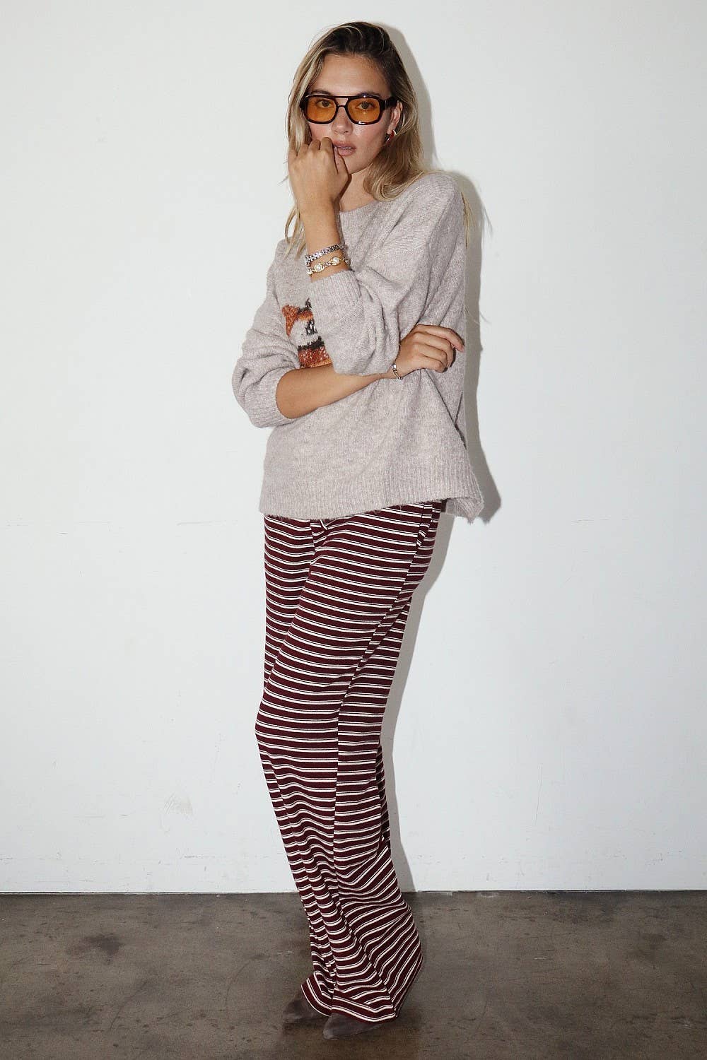 Trout Graphic Knit Sweater